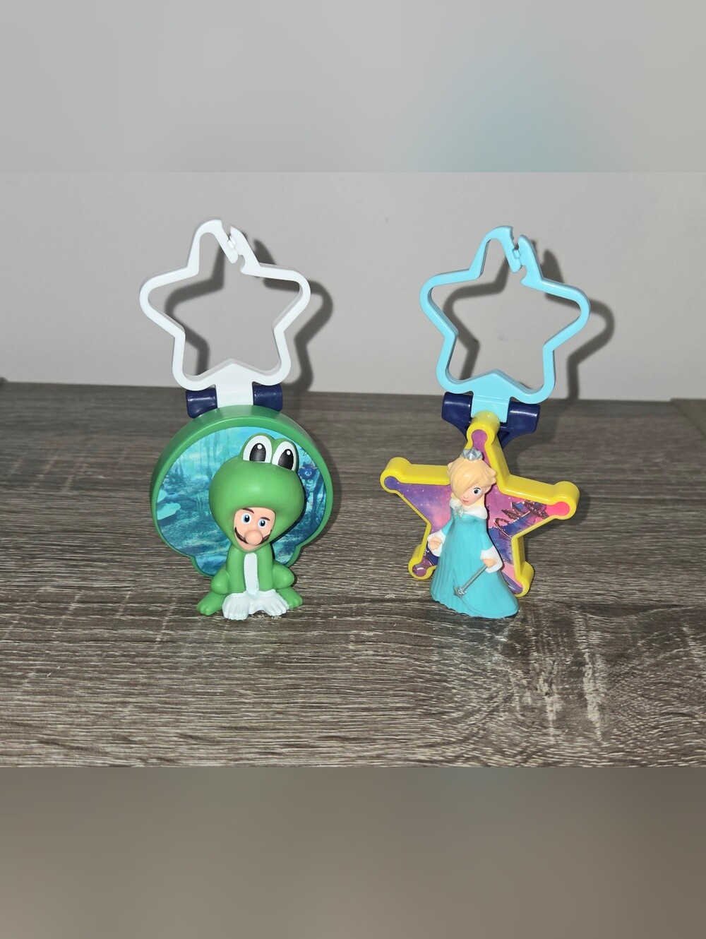 2026 McDonald’s Super Mario Galaxy Happy Meal Toys Luigi & Rosalina.